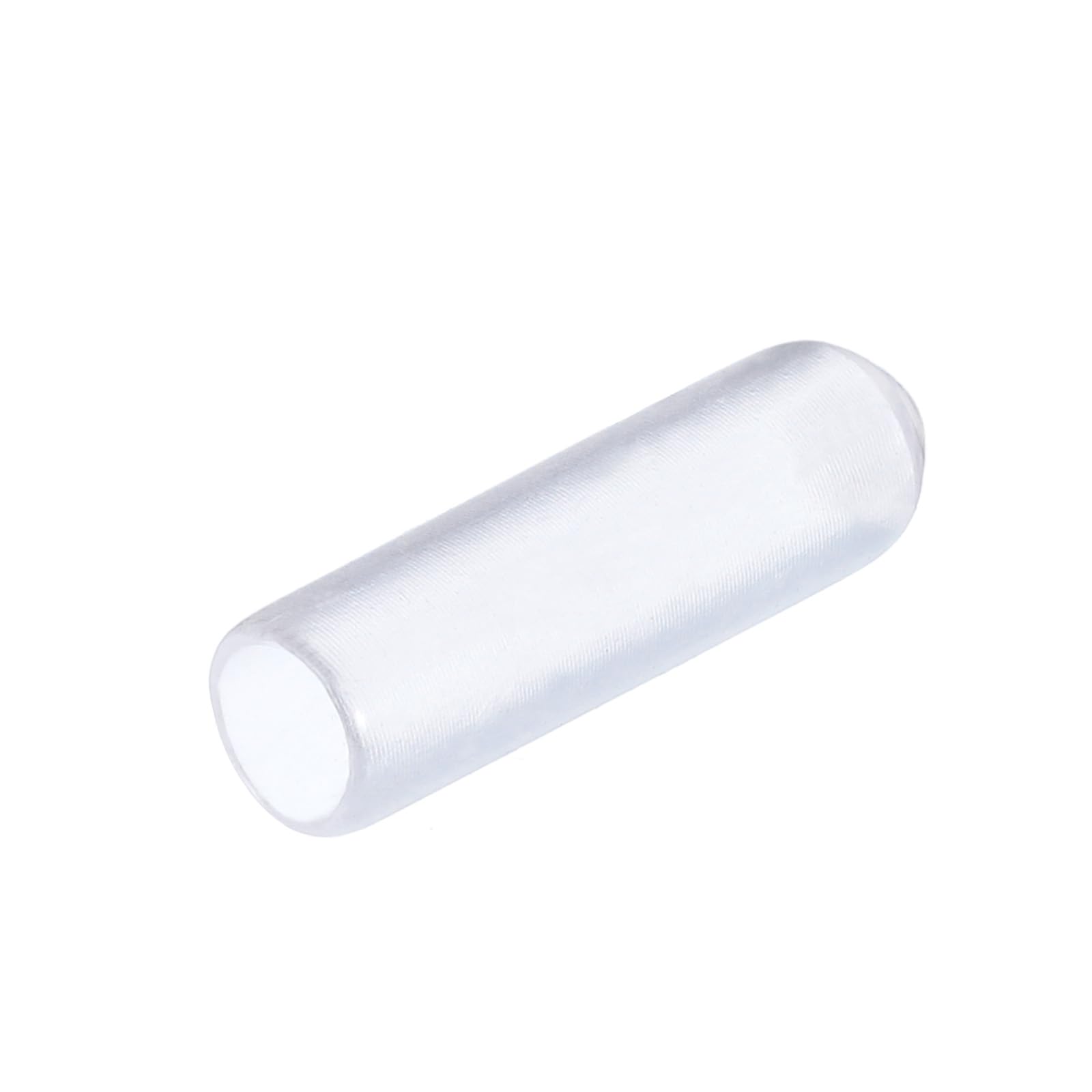 sourcing map 25pcs Rubber End Caps 4mm ID PVC Vinyl Round End Cap Cover Screw Thread Protectors Clear — image 1