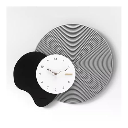 Horloge murale moderne salon déco verte silencieuse sans tic-tac XJBTBA