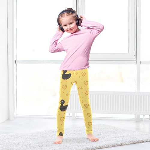 Girls Leggings Duck and Stars Toddler Girls Clothes Leggings for Girls Toddler Girls Leggings 3-4T4