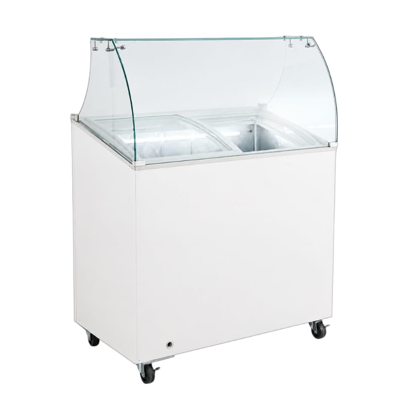 Générique Vitrine à glace 4 bacs de 5 litres