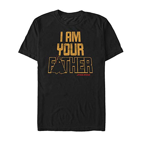 STAR WARS Mens I Am Your Father Vader Pyramid T-Shirt - Black - Large