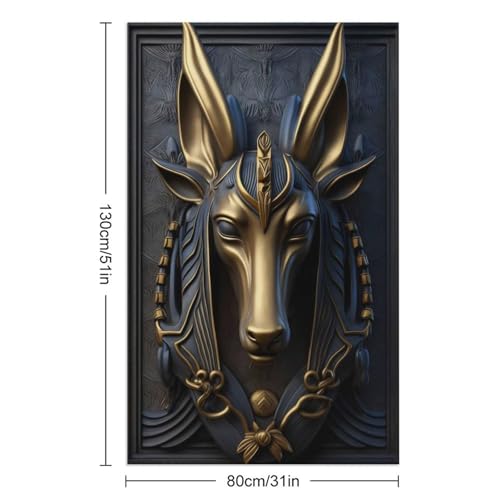 Serviette de plage séchage rapide Anubis contre le sable collant