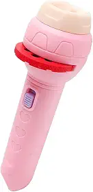 Lanterna Projetora Infantil com 3 Discos e 24 Imagens Sortidas – Brinquedo Educativo e Divertido - TYDA (ROSA/LILAS)