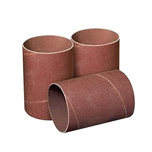 POWERTEC 11215 Schleifhülsen, 3 Stück