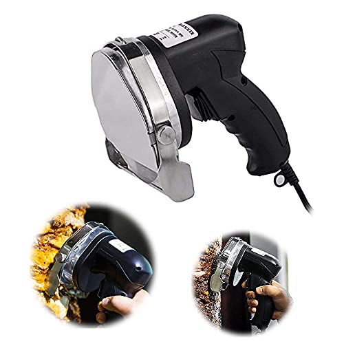 Li Bai Commercial Doner Kebab Electric Gyros Knife Shawarma Machine Gyro Cutter Kebab Meat Slicer with 2 blades