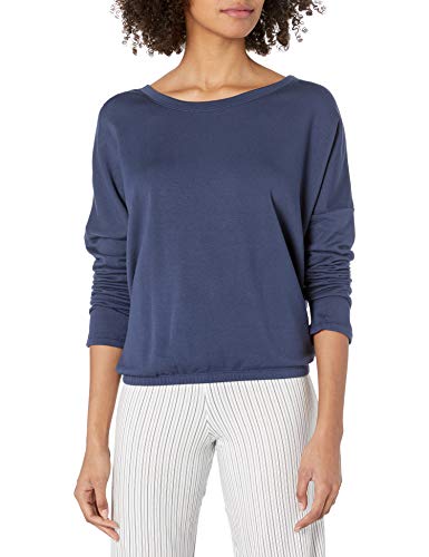 Eberjey Women's Slouchy TEE, Cosmic Blue, M
