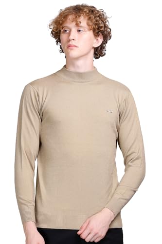Image of GODFREY Woolen Full Sleeve Sweaters for Men Winter Wear - Turtle Neck Pullover for Men Stylish