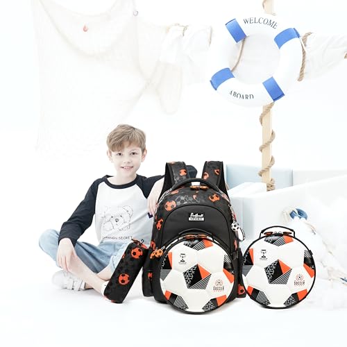 Mochila escolar niño primaria de 3 piezas para aliviar peso en la espalda 7