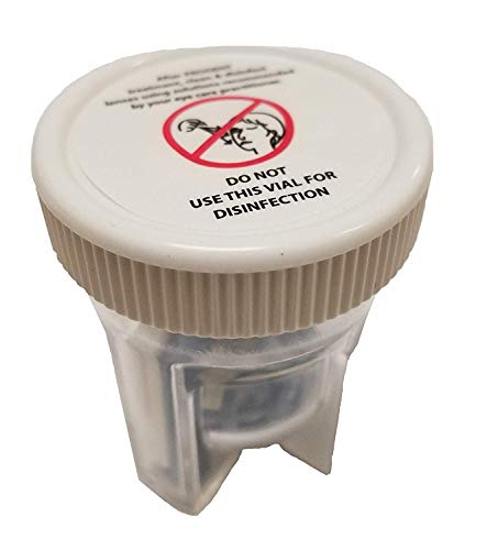 Menicon Progent Biweekly Contact Lens Cleaner And Progent Large Diameter (Scleral) Lens Case, Bundle #TOP2