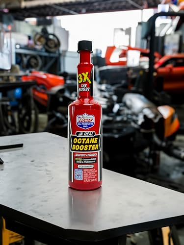 Image of Lucas Oil 10026-PK12 Octane Booster - 15 oz (Pack of 12)