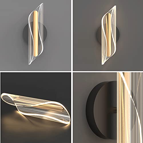 Lámpara de pared decorativa contemporánea con iluminación LED regulable 6