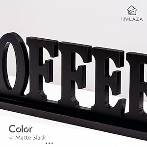 Coffee Sign, Coffee Bar Decor, Freestanding Distressed Wood Block Letters, Coffee Station Signs for Kitchen Decor, Rustic Farmhouse Coffee Bar Accessories Coffee Sign Coffee Bar Decor Freestanding Distressed Wood Block Letters Coffee Station Signs for Kitchen Decor Rustic Farmhouse Coffee Bar Accessories