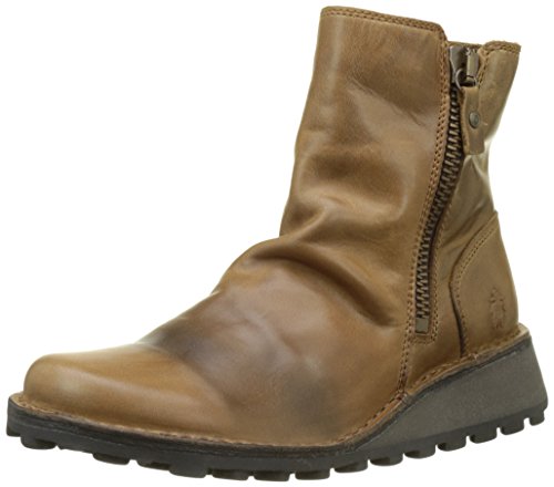 Fly London Damen Mong944fly Stiefel, Braun (Camel), 41 EU (Herstellergröße: 8 UK)