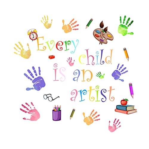 Vinilo decorativo Every Child is an Artist 30x60 cm