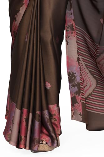 Image of MIRCHI FASHION Saree for Woman Chiffon Tie Dye Printed | Lightweight Daily Wear Women's Sari with Unstitched Blouse Piece (Available in 10 Colors)