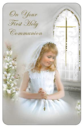 celebrationgiftsforall My Mass Book Remembrance Of First Holy Communion Girls Missal with Prayer Card/Book Mark - Image 3