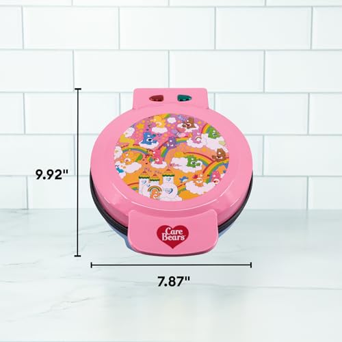 Image of Uncanny Brands Care Bears Waffle Maker - Care Bear on Your Waffles