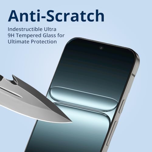 Image of Czartech Tempered Glass For OnePlus 15R Screen Protector | 9H Hardness | Full Coverage Black Border | Edge to Edge | Anti Scratch | Bubble Free | Case Friendly | HD Clear,Pack Of 2