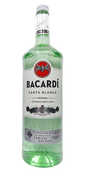 Bacardi Carta Blanca Superior White Rum 3,0 Liter