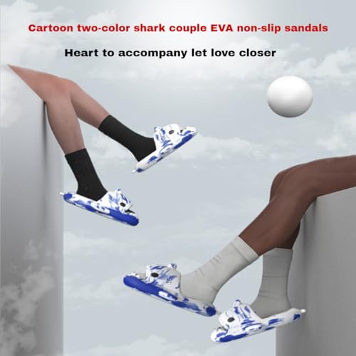 Shark Slippers,Unisex,Non-slip,Thick Sole,3D Cartoon Shark Slippers Sandals,Outdoor Slippers,Multiple colors,Bathroom slippers3