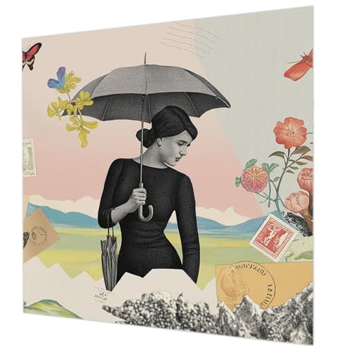 Papier Peint Intissé Tulup pour chambre à coucher ambiance romantique