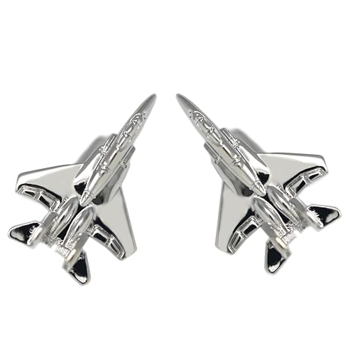 Airplane Cufflinks Men Gift Aviation Fan Plane Cuff links In Box2