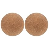 DOITOOL 2 Tapones esféricos de Vidrio: Tapón para garrafa - Tapón de Madera de Repuesto para Botellas - Tapa de Vidrio para decantador, Ideal para la elaboración y el Almacenamiento de Vino.