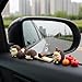 MBAIYO 7Pcs Hedgehog Car Dashboard Decor, Car Dash Decor Rearview Mirror Ornament for Women Girls Aesthetic Hedgehog Figurines Rearview Mirror Ornament Anime Decors for Home Garden Office