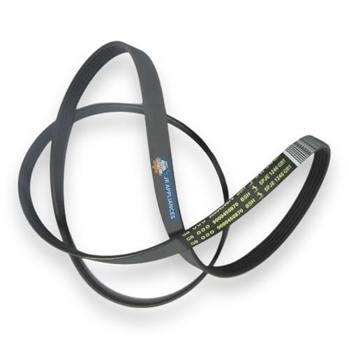 Image of JR Appliance Compatible with Front Load B.o..s.c..h..Washing Machine Belt 5PJE 1246
