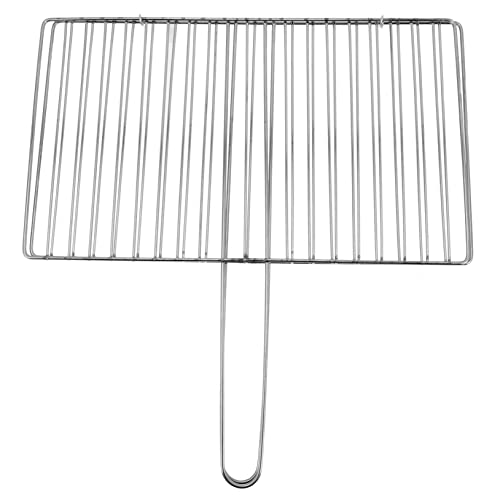 SUPVOX Grill Accessory Set Fish Basket for Grilling Bbq Veggie Grill Basket Stainless Steel