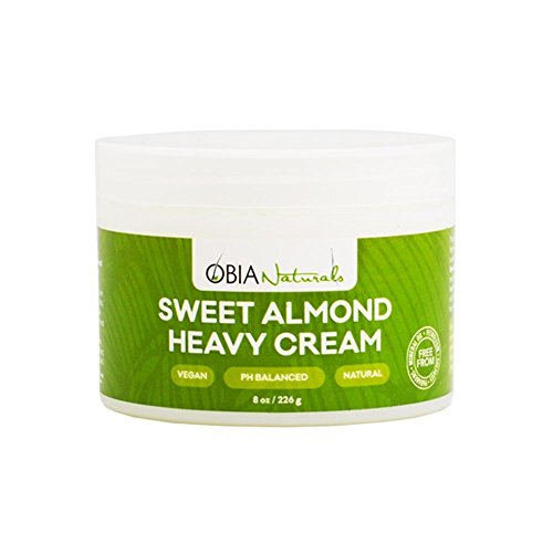 OBIA Naturals Sweet Almond Heavy Cream, 8 Oz