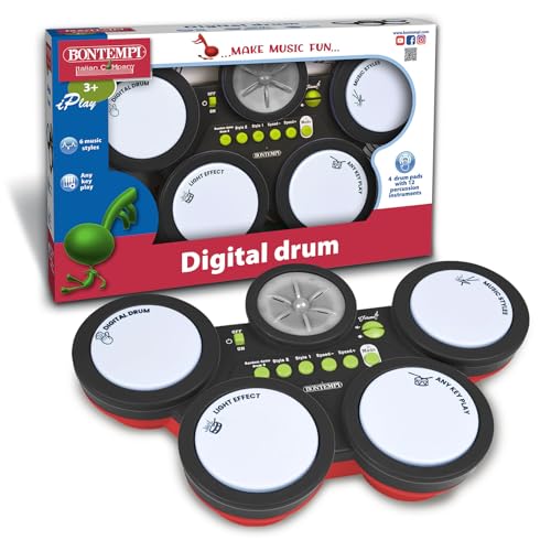Percusión electrónica BeatLume Bontempi con luces interactivas para aprender ritmo 2