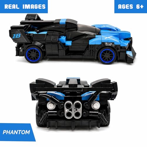 Image of Premium Building Blocks Set for Kids Age 6+ | 300+ Pieces DIY Construction Toy | STEM Educational Learning Toy | Develops Problem Solving & Fine Motor Skills | Screen (Phantom)