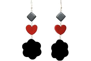 Vegas Polymer Clay Earrings: Statement Earrings for a Night Out