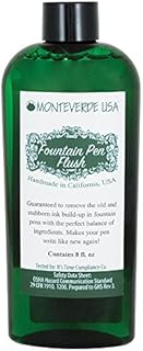 Monteverde Fountain Pen Flush,Blue,Black,240 ml (Pack of 1)