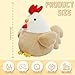 Imagen de CDLIZW Pollo de Animales Simulados,Stuffed Pollo