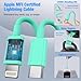 iPhone Charger Fast Charge 2pack 20W Fast Apple Charger with USB C To Lightning Cable 2M for iPhone 14 13 12 11 Pro Max XS XR X 8 7 6 Plus 5, iPad and iPod-Green