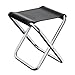 JSGHGDF Portable Folding Stool Size Camping Stool Aluminum Alloy Folding Stool Chair for Travel Hiking Fishing Small Bench