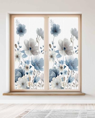Película decorativa para ventana con privacidad 23.6x59 pulgadas miniatura 1
