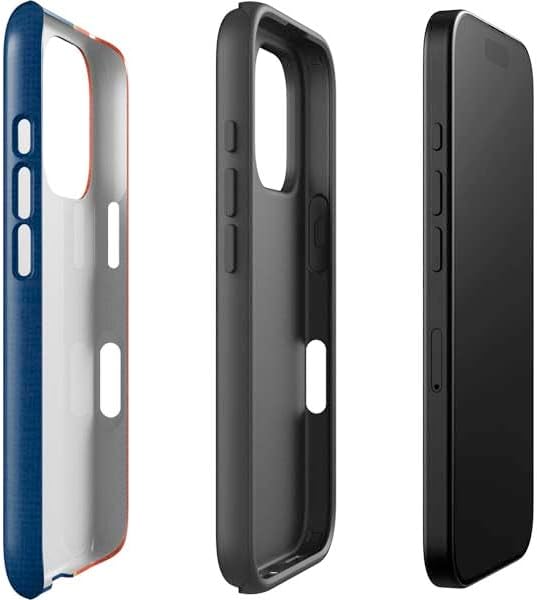 Skinit Impact Phone Case Compatible with iPhone 16 Pro Max - Officially Licensed NBA OKC Thunder Split Design