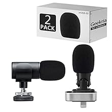 The windscreen helps mitigate background noise and vocal plosives, while adding protection to the microphone element. The density of the specialty acoustic foam is optimized to help protect the microphone element from air bursts without muffling the ...