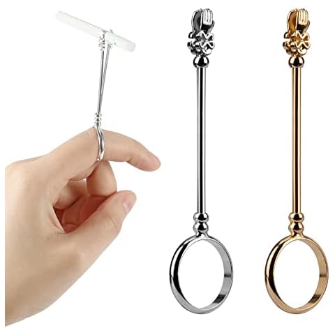 AIEX Brass Cigarette Holder Rings, 2pcs Cover