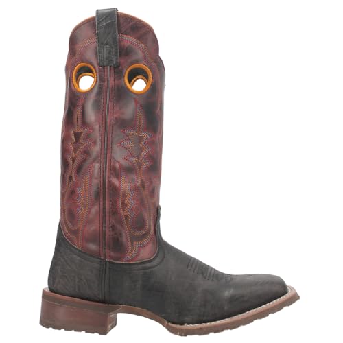 Laredo Mens Isaac Square Toe Casual Boots Mid Calf - Black, Brown