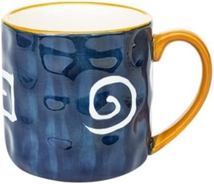 350ml Japanese Ceramic Mug Underglaze Office Home Milk Coffee Cup Bumpy Surface Handgrip(E)