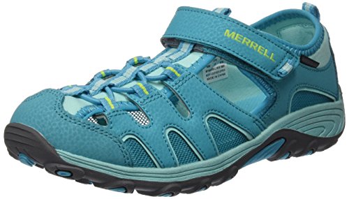 Merrell Girls Hydro H2O Hiker Trail Athletic Sandals (12 Little Kid M, Turquoise)
