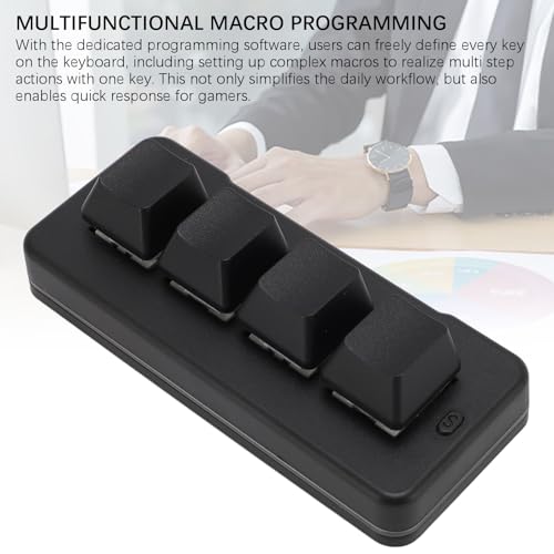 Teclado Gamer Wisoquwvds4hibrf 2.4G USB miniatura 7