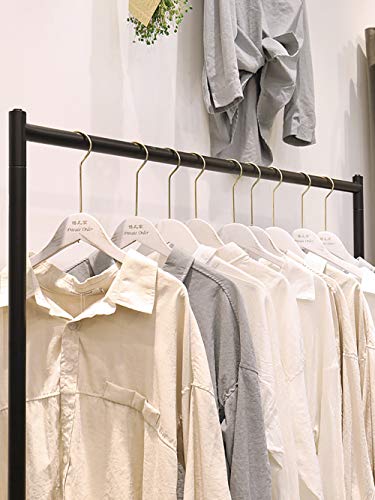 Industrial Pipe Clothing Rack for Clothing Display, Heavy Duty Garment Rack for Bedroom Retail Boutique Use (47.24\"L) - Thumbnail 4