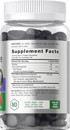 Berry flavored gummies