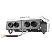 Car Heater 800W Defogger, 4 Air Outlets 4 Fans,12V Adjustable Power, Wide Applicability, With Dual Switches, For Travel and Camping Portable Heater for Car Heater Car essentials
