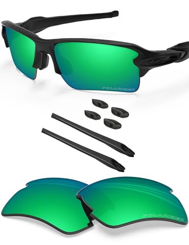 Image of BLAZERBUCK Anti Salt Replacement Lenses & Sock Kit for Oakley Flak 2.0 XL OO9188 Sunglasses